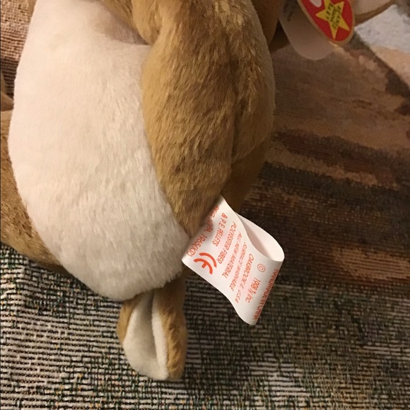 TY beanie baby DEER Whisper dob 4/5/97 hang tag on very cute clean bagged - Picture 2 of 11